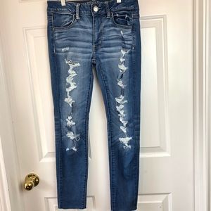 American Eagle Distressed Jeggings